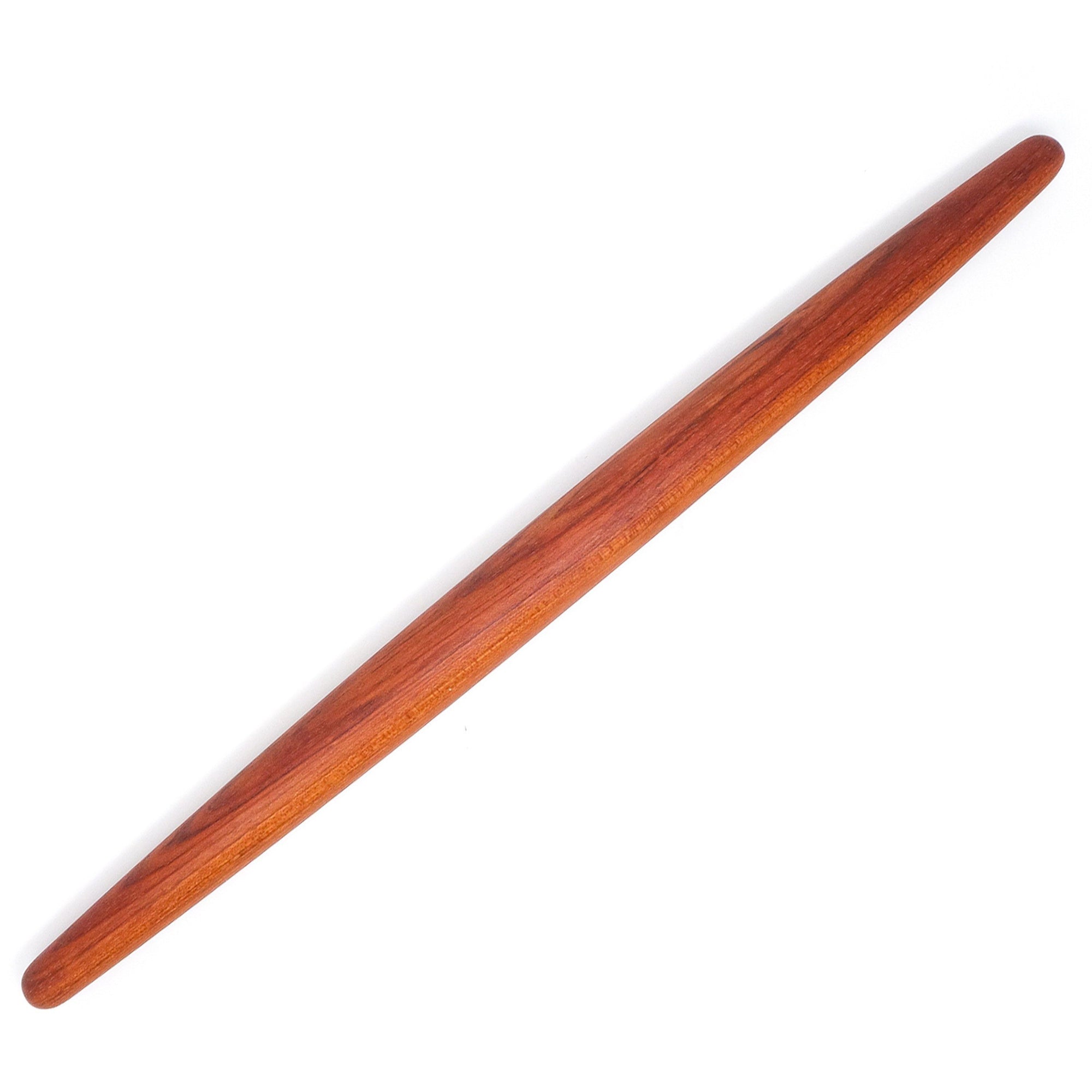 thin wood rolling pin french taper - jatoba Earlywood