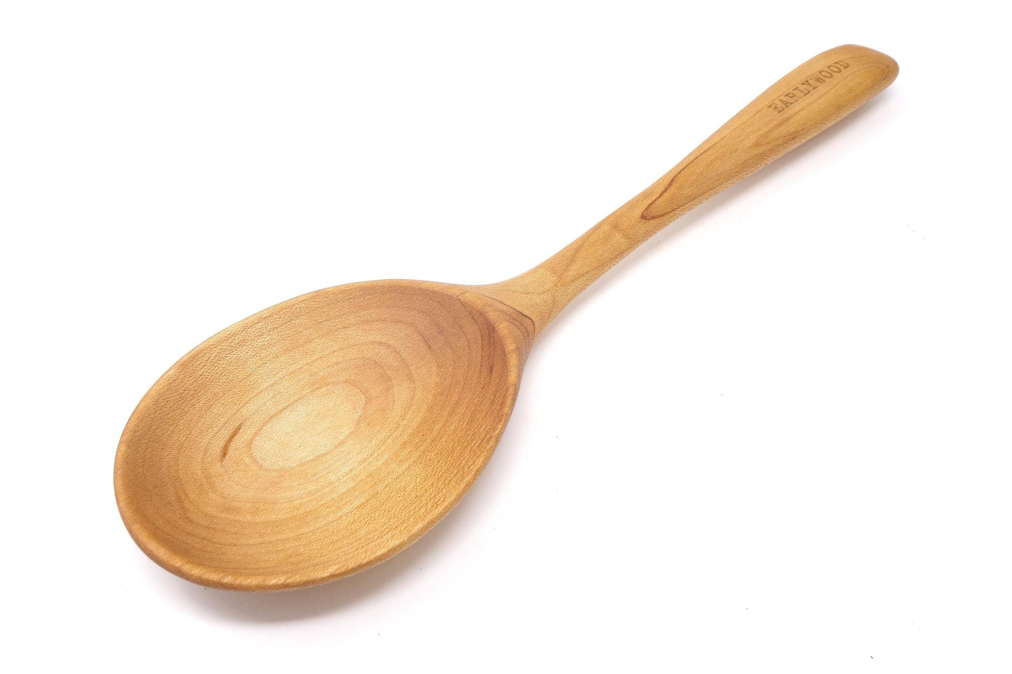 handmade wooden spoon - hard maple - USA - Earlywood