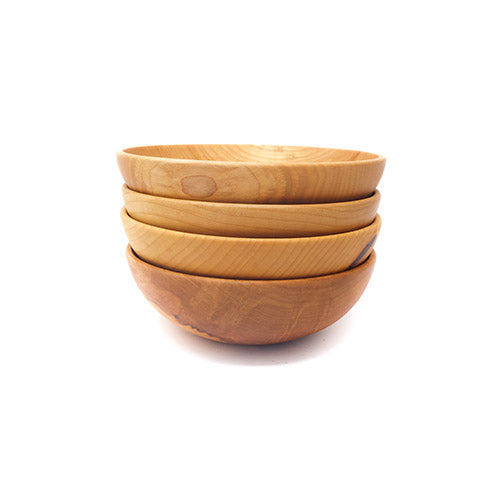 wooden bowl set for salads and sides