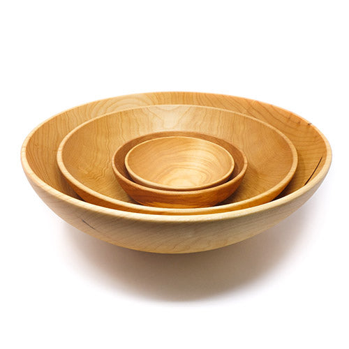 wooden bowl set