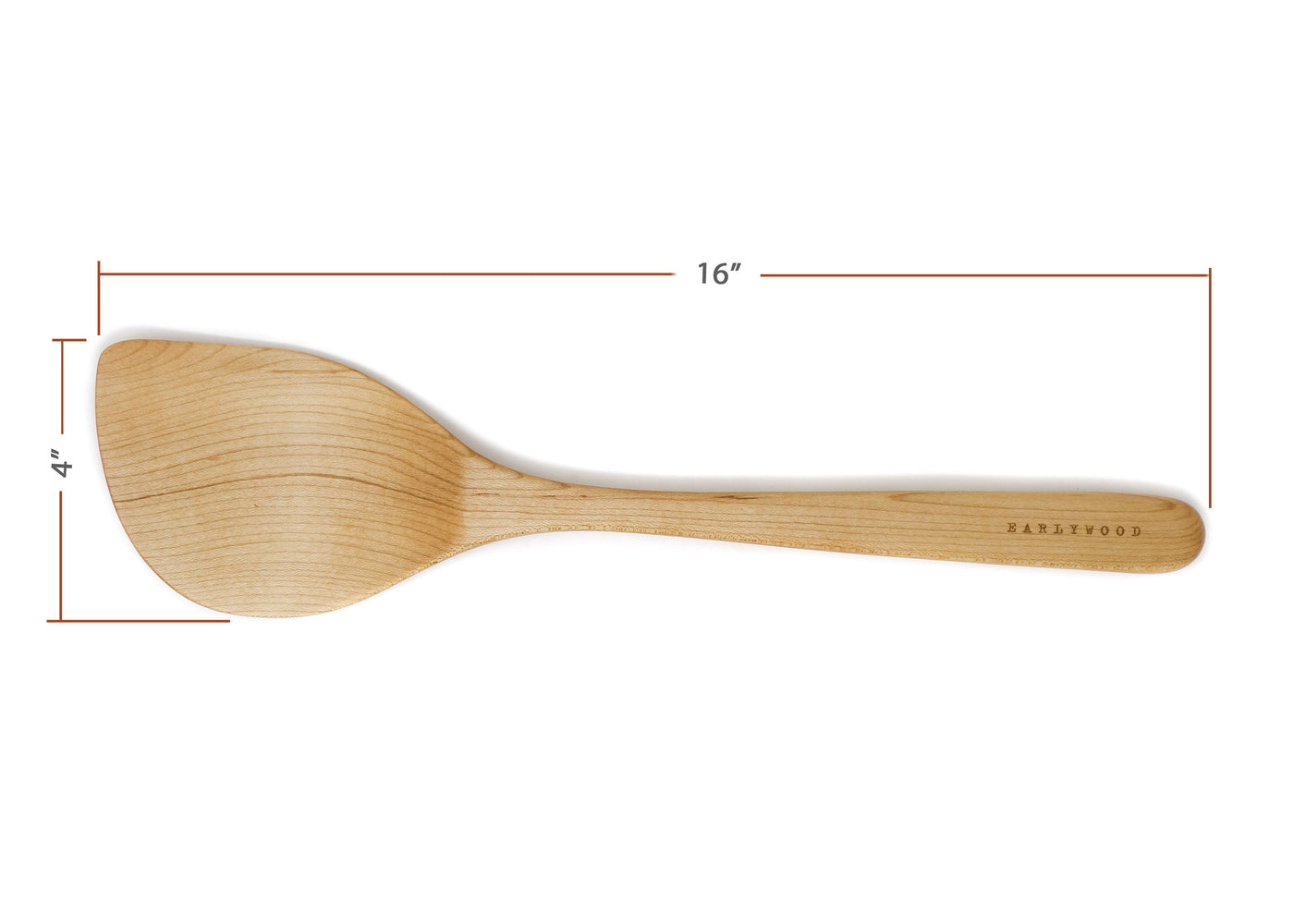 wood wok spatula Earlywood