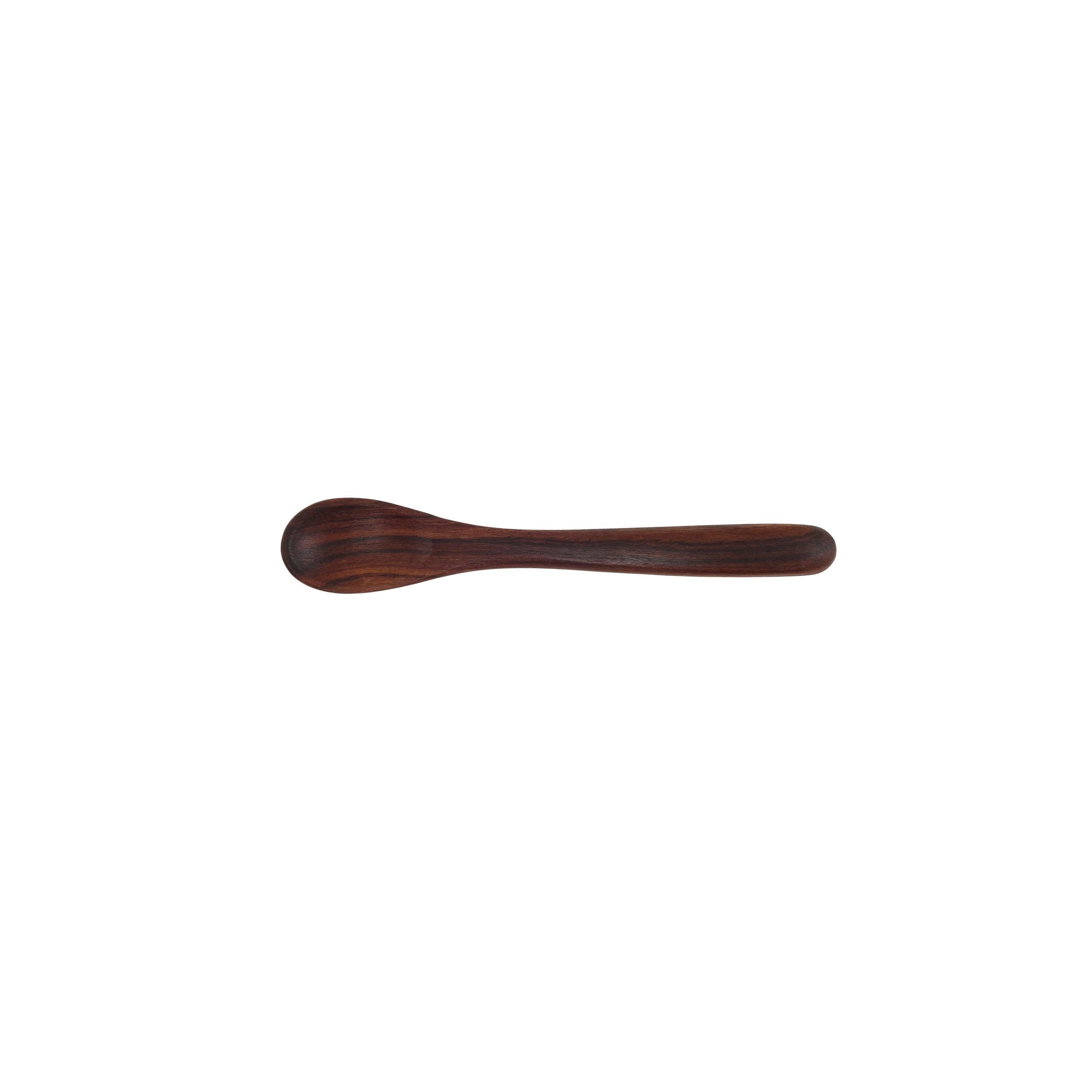 small wooden bowl with wooden baby spoon - Earlywood