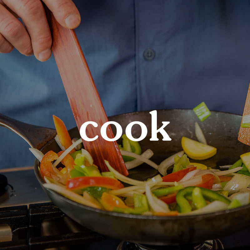 Wooden cooking spatulas and utensil sets