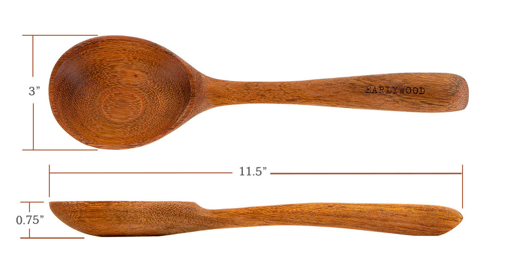 wooden serving spoon Earlywood