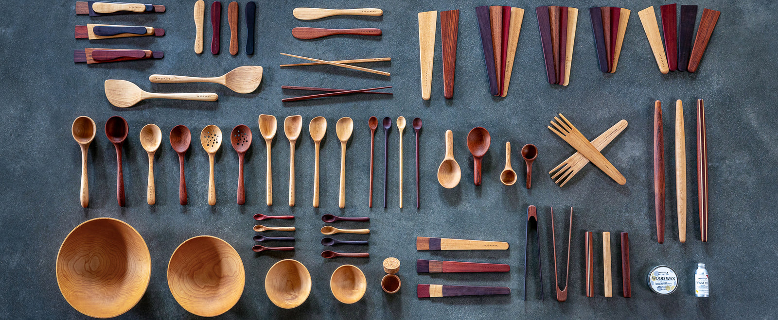 Miniature Wooden Kitchen Utensils Set - Perfect For Diy Production