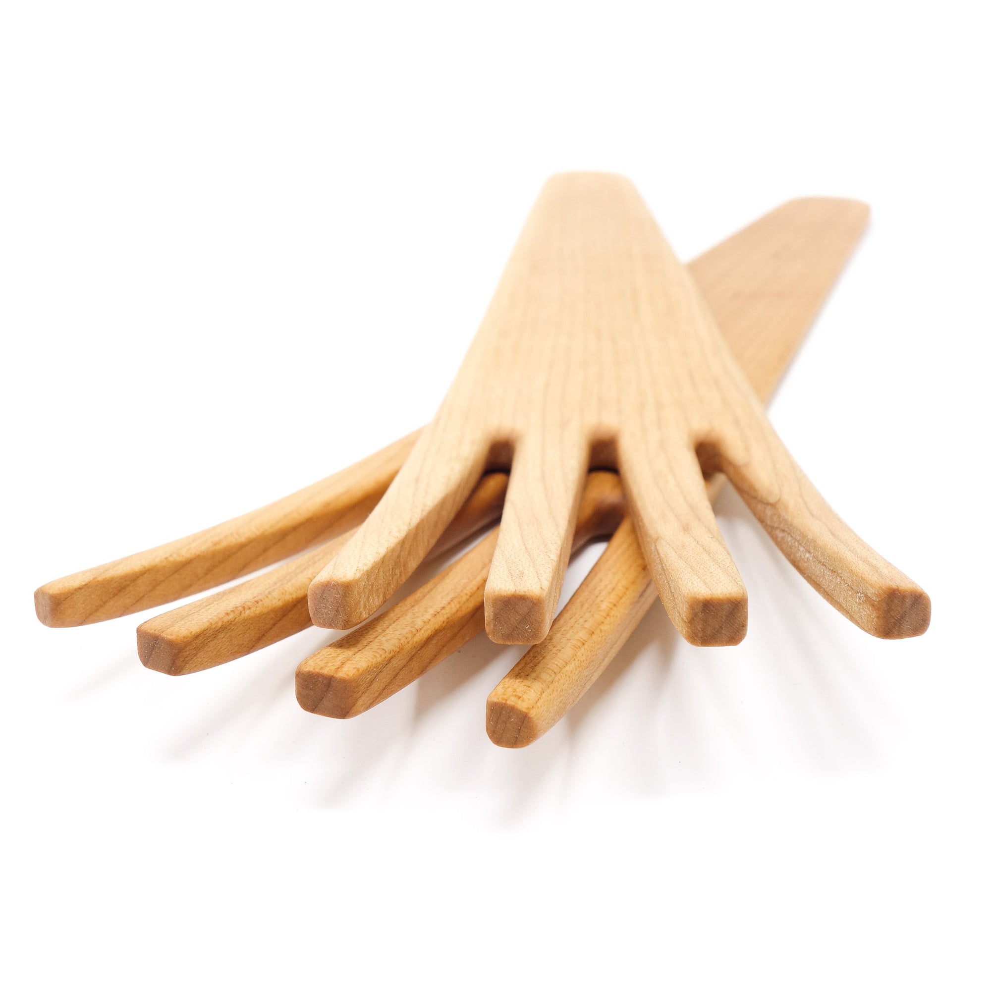 wooden salad servers