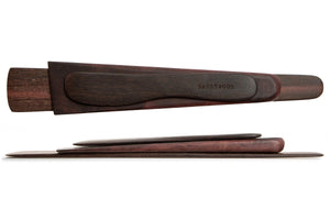 wood spatula set - Earlywood Trifecta - Ebony