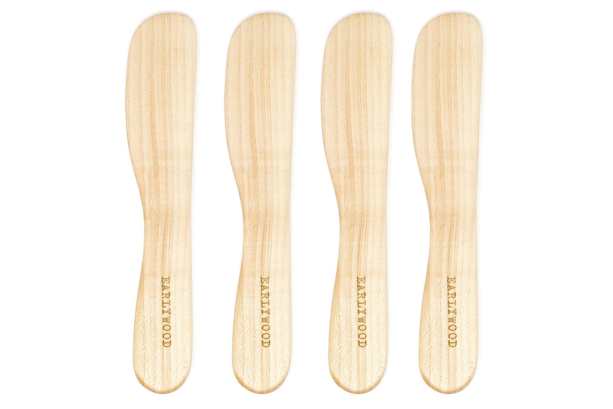 wooden butter spreader set - Earlywood