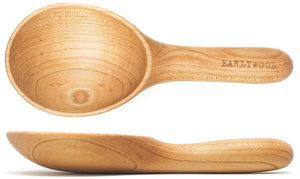 hard maple short handled serving spoon 8.5 in.
