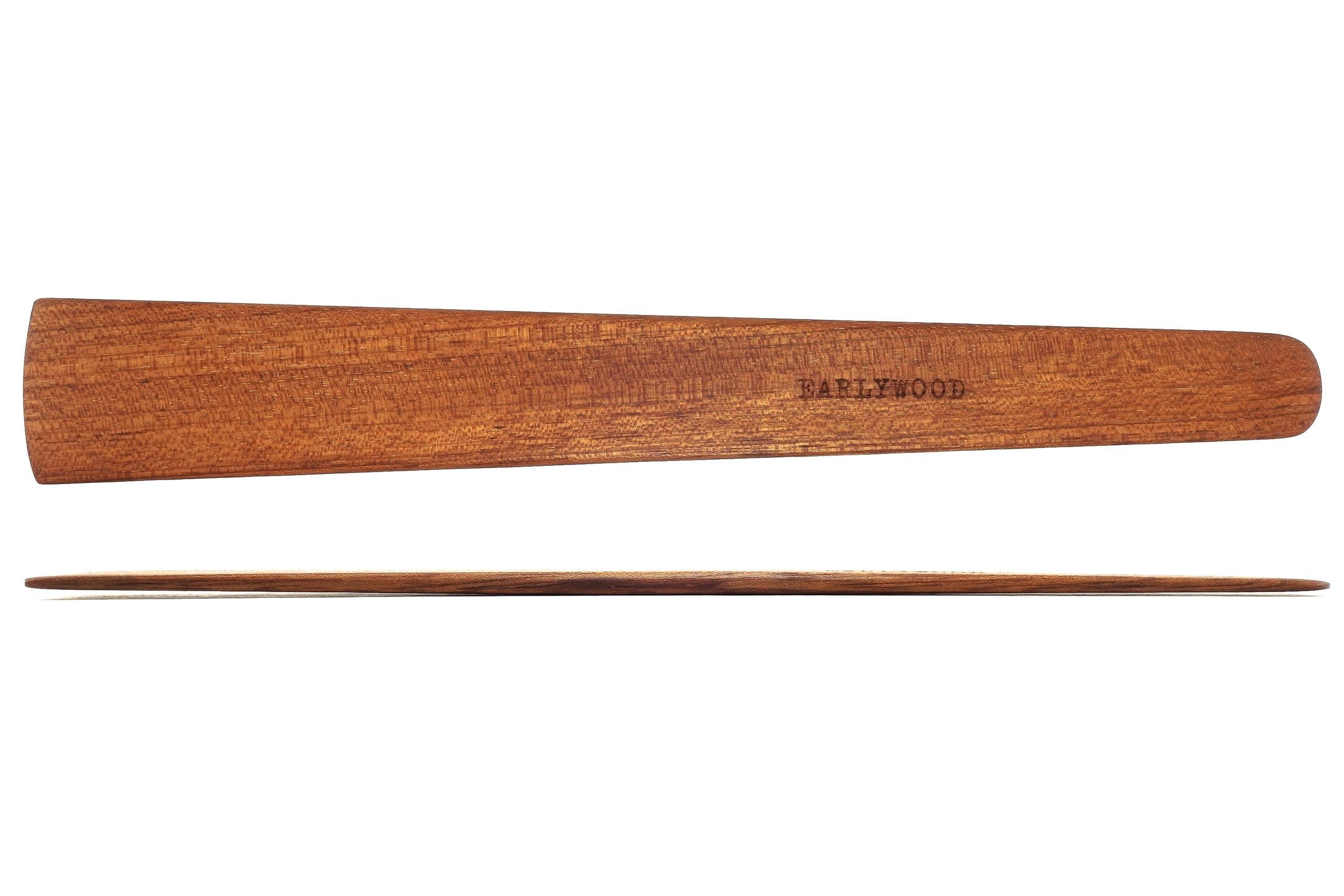 thin wooden spatula Earlywood