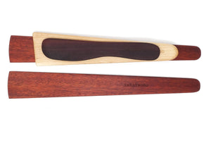 bloodwood maple ebony Earlywood essentials wood spatula set