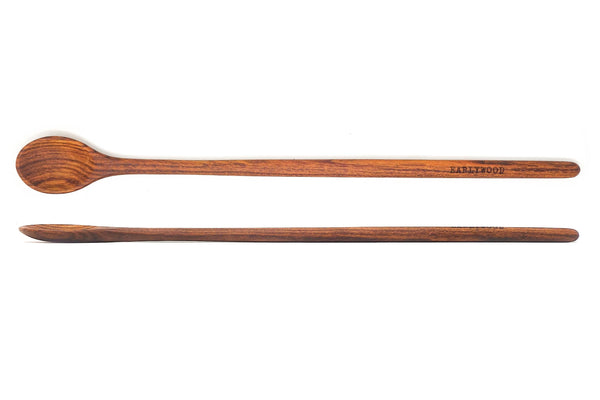 wooden tasting spoon
