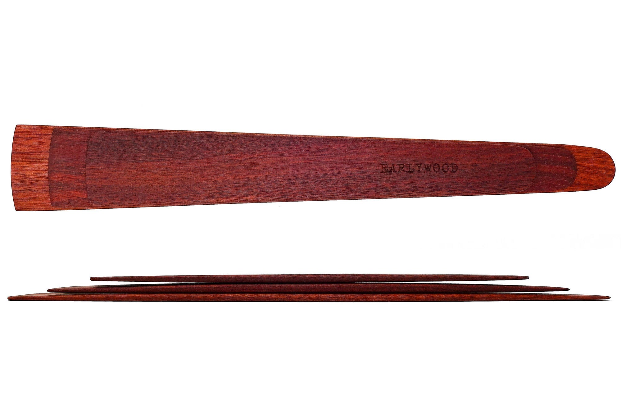 long wood spatula set and large bench scraper - Earlywood
